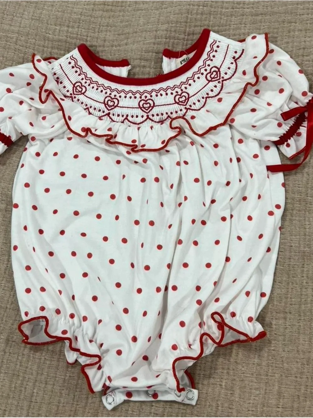12 mo baby Valentine BUNDLE